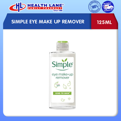 SIMPLE EYE MAKE UP REMOVER (125ML)